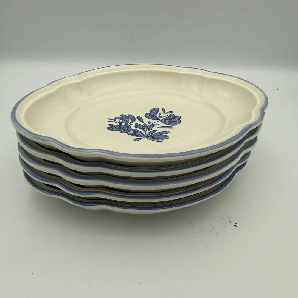 Vintage Pfaltzgraff Yorktowne Oval Scalloped Edge Relish Dishes USA *5 Available